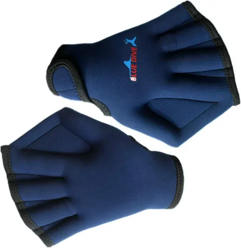 Miniatura 2 de 1 par de guantes de malla de natación, guantes de entrenamiento, palas de fitness acuático, resistencia al agua, tela de mano para hombres, mujeres