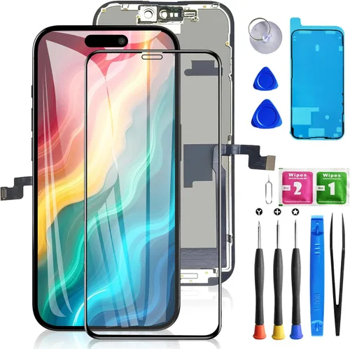 Miniatura 29 de Para iPhone 8/SE 2020 [2ª generación] Reemplazo de pantalla negro de 4.7 pulgadas, pantalla LCD Bsz4uov digitalizador de pantalla táctil, adhesivo