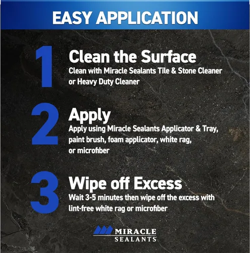 Miniatura 6 de Miracle Sealants 511 H2O Plus Advanced - Sellador penetrante para encimeras, piedra, azulejos y lechada, cuarto de galón