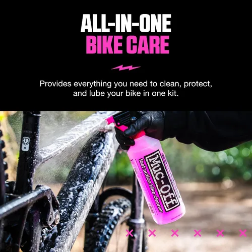 Miniatura 4 de Muc Off Ultimate - Kit de limpieza para bicicletas, kit imprescindible para limpiar, proteger y lubricar tu bicicleta, incluye limpiador