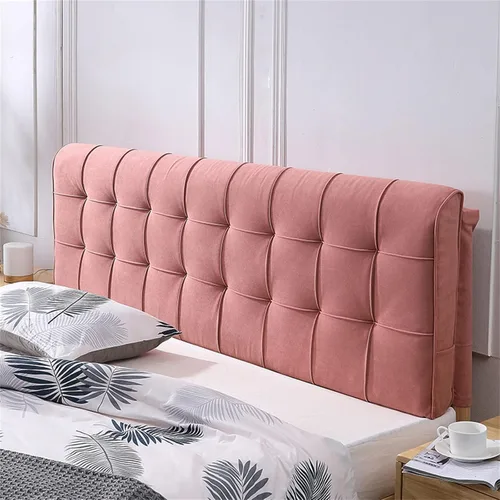 Miniatura 8 de Cojín tapizado para cabecero, cabecero de despegar y pegar, tamaño Queen, almohada de lectura, almohada de pared para dormitorio, cama, banco