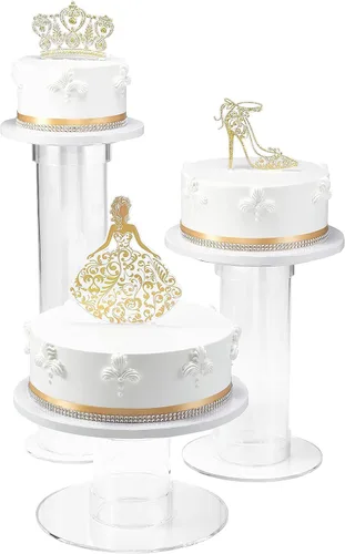 Miniatura 6 de DecoPac QUINCEANERA - Kit de decoración de tartas, adornos para tartas y cupcakes XL-GOLD para niñas, dulces 15 cumpleaños y fiestas, membrillo años