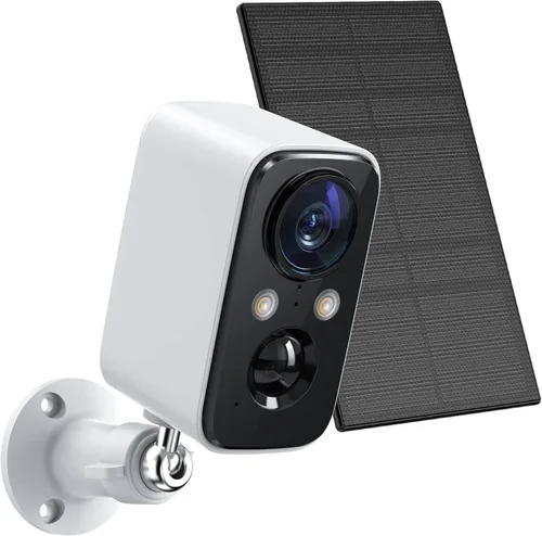 Miniatura 3 de Cámara de seguridad celular 4G LTE: cámaras inalámbricas para exteriores para seguridad en el hogar, sin cámara de video WiFi alimentada por
