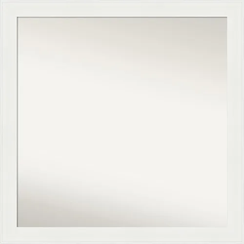 Miniatura 26 de Amanti Art Espejo de pared blanco de 30 x 42 pulgadas, espejo de baño rectangular blanco para decoración de pared de sala de estar, marco Parlor