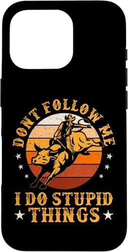 Miniatura 49 de Carcasa vintage para iPhone XS Max Don't Follow Me I Do Stupid Things