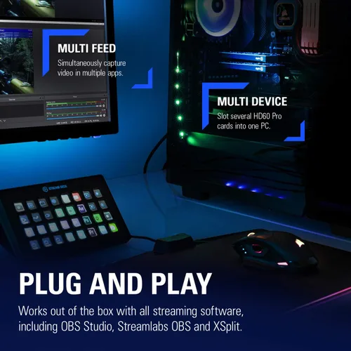 Miniatura 6 de Elgato Game Capture HD, Xbox y PlayStation Grabadora de juegos de alta definición para Mac y PC
