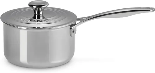 Miniatura 2 de Le Creuset Cacerola de acero inoxidable de tres capas de 2 cuartos de galón