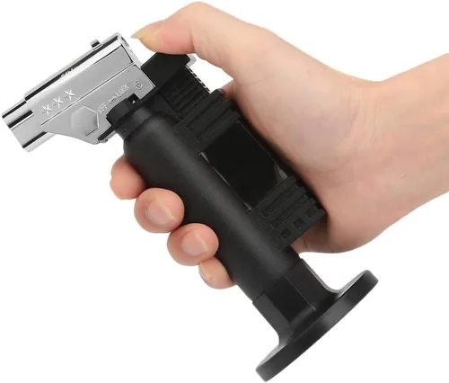 Miniatura 4 de Antorcha de butano para soldadura de soldadura Kit de antorcha ajustable llama 2500°F para electrónica de metal, joyería, reparación dental