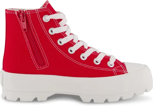 Miniatura 4 de CUSHIONAIRE Tenis de lona Vespa para mujer con espuma viscoelástica y cremallera lateral