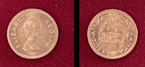 Miniatura 2 de Ted's Sterling Magic Monedas de plata de cobre genuina US medio dólar cobre penny moneda truco (SA Penny)
