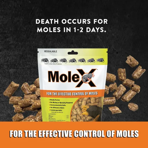 Miniatura 4 de MouseX MoleX Bolsa de 8 onzas, MoleX totalmente natural, no tóxica