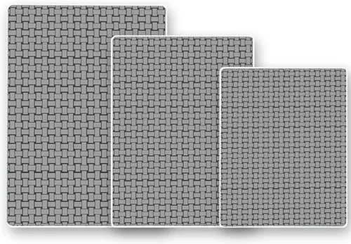 Miniatura 10 de Alfombrilla de tocador de baño de 24 x 18 pulgadas, microfibra sin deslizamiento, diseño gris 1S