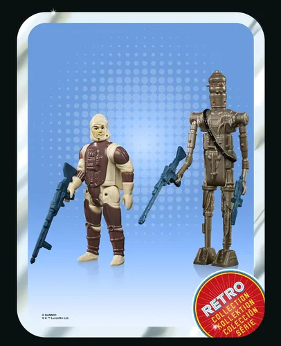 Miniatura 7 de STAR WARS Retro Collection Special Bounty Hunters - Paquete de 2 juguetes Dengar e IG-88 de 3.75 pulgadas, figuras de The Empire Strikes Back