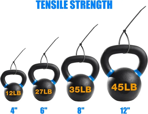Miniatura 2 de 3000 bridas para cables resistentes a granel, bridas de nailon autobloqueantes para plantas, jardinería, agricultura, rejilla, valla de pared