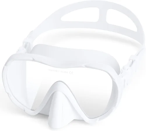 Miniatura 9 de Gafas de natación para adultos con cubierta para la nariz, máscara de buceo de visión amplia, sin fugas, gafas de natación para hombres, mujeres
