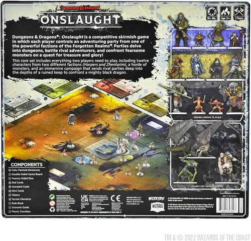 Miniatura 7 de Dungeons & Dragons D&D Onslaught - Juego de base para juego de mesa, multicolor