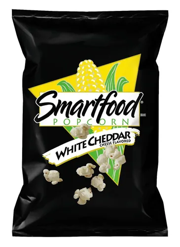 Smartfood Palomitas de maíz cheddar blanco, 5 onzas
