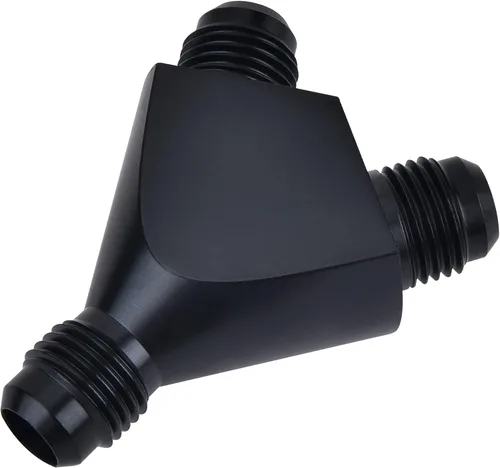 Miniatura 5 de EVIL ENERGY Adaptador de Unión de Llamarada de Bloque Y de 3AN Splitter Unión Negro