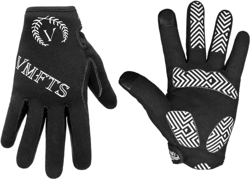 Guantes de ciclismo VMFTS con gel y guantes deportivos sin dedos completos para fitness, levantamiento de pesas, entrenamiento de escalada,