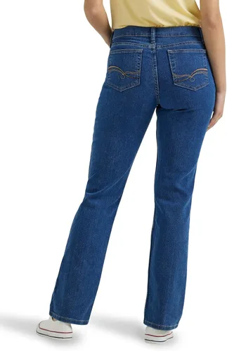 Miniatura 3 de Riders por Lee Indigo Pantalón de Jean de mujer corte clásico pierna recta
