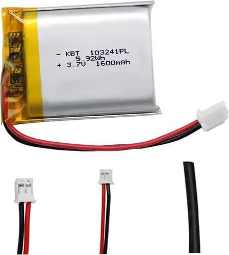 Miniatura 10 de KBT 3.7V 1500mAh Batería de Polímero de Litio: 883545 Baterías Lipo Recargables de Iones de Litio con Conector JST para Placa de Desarrollo Arduino