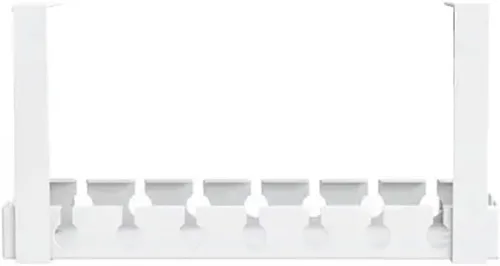 Miniatura 10 de Extendable Under-desk Cable Management Tray, No Drilling Required, Adjustable Clips, Cable Hidden Channel Organizer(Fixed black)