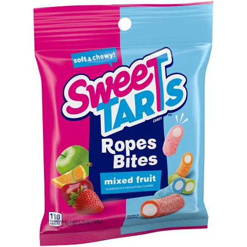 Miniatura 4 de SweeTARTS Ropes Bites, 5.25 onzas, paquete de 12