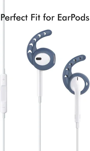 Miniatura 6 de AhaStyle 3 pares de cubiertas de ganchos para las orejas para AirPods, accesorios de silicona compatibles con auriculares Apple AirPods y EarPods