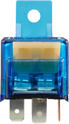 Miniatura 2 de HELLA 003530041 Relé ISO SPST de 12 V/25 amperios Mini con fusible y soporte de 25 amperios