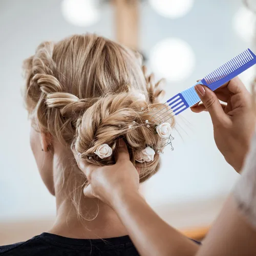 Miniatura 6 de 2 peines con púa para el cabello, peine para peinado, peinetas de elevación para mujeres y hombres, cabello rizado con puntas en las puntas, peines
