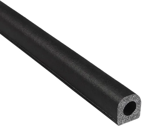 Miniatura 28 de Trim-Lok Sello de goma en forma de D – 1 pulgada de altura, 1 pulgada de ancho, 125 pies de longitud – Sello de espuma EPDM con cinta adhesiva BT
