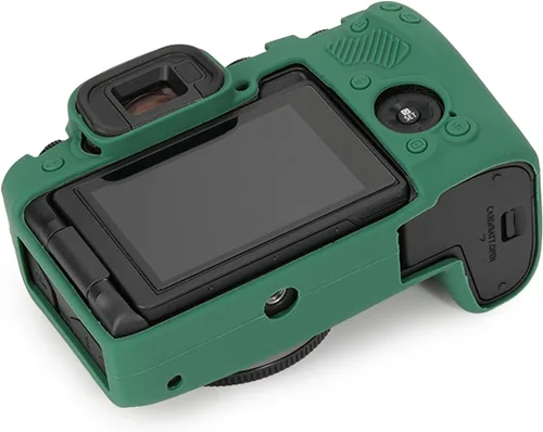 Miniatura 5 de Rieibi Funda protectora de silicona suave para cámara Canon EOS R8 EOSR8, funda ligera para cámara EOS R8 - Verde