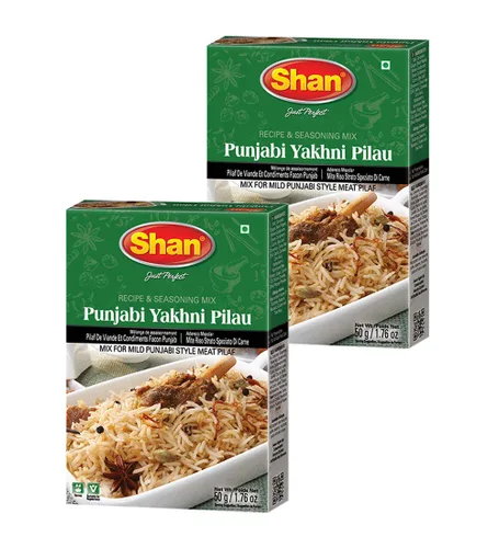Miniatura 139 de Shan Korma Recipe and Seasoning Mix 1.76 oz (50g) - Spice Powder for Traditional Meat in Yogurt Sauce - Suitable for Vegetarians - Airtight Bag in a