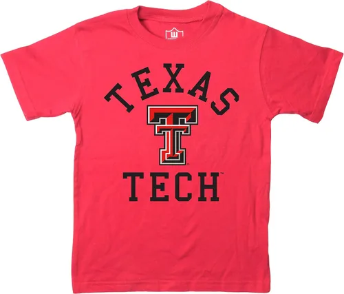 Miniatura 97 de Wes and Willy Camiseta de algodón orgánico de manga corta para niños de la NCAA rutgers scarlet knights rojo