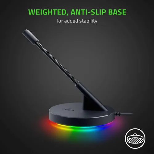 Miniatura 3 de Razer Gaming Mouse Bungee V3 Chroma: Soporte para Mouse con Cable Sin Arrastre - para Rendimiento de Nivel Esports - Base con Peso - Pies
