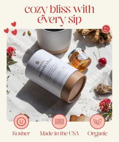 Miniatura 8 de UnboxMe Cesta de Regalo de Té Paquete de Cuidado para Mujeres - Caja de Cuidado Personal con Calcetines Cómodos, Taza, Té Chai, Miel y Canela, Que