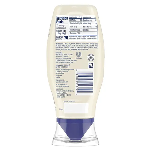 Miniatura 4 de Hellmann's Aderezo vegano y untar para una rica alternativa cremosa a base de plantas a Mayo Vegana del mismo gran sabor, a base de plantas, libre