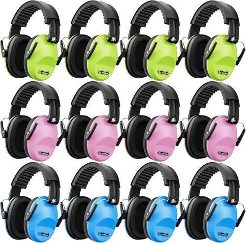 Miniatura 15 de Dr.meter - Auriculares con cancelación de ruido para niños y adultos, 2 PAQUETES, SNR27.4, protección auditiva, orejeras ajustables para Monster