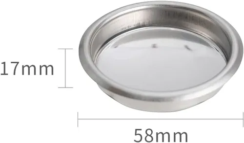 Miniatura 2 de watchget Juego de limpieza para máquina de café, 1 cepillo para máquina de café con cuchara y 1 inserto de acero inoxidable de 2.283 in, filtro