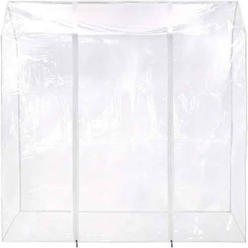 Miniatura 4 de HANGERWORLD Funda transparente para ropa de 5 pies para armario abierto, a prueba de ducha (60 x 24 x 65 pulgadas)