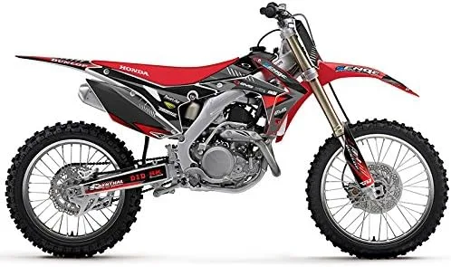 Miniatura 2 de Kit de base gráfica CRF 110 Surge Black Senge 2013-2018 compatible con Honda