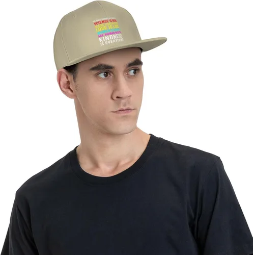 Miniatura 60 de Pride Flag in This House We Believe Science is Real Black Lives Matter Baseball Hats for Men Dad Hat,Black