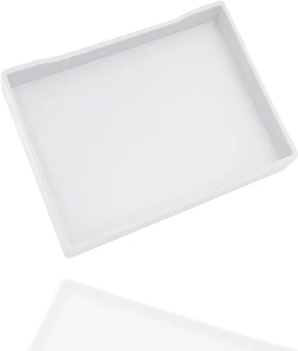 Miniatura 8 de Mini bandeja negra pequeña (8 x 4 pulgadas) para encimera de cocina, baño para artículos de tocador, accesorio de café, bar, condimentos