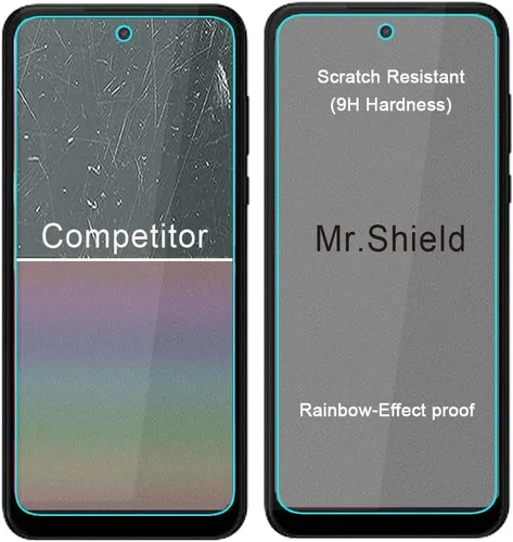Miniatura 6 de Mr.Shield [Paquete de 3] Diseñado para Motorola Moto G 5G (2023) [No apto para el modelo 2022] [Vidrio templado] [Vidrio japonés con dureza 9H]
