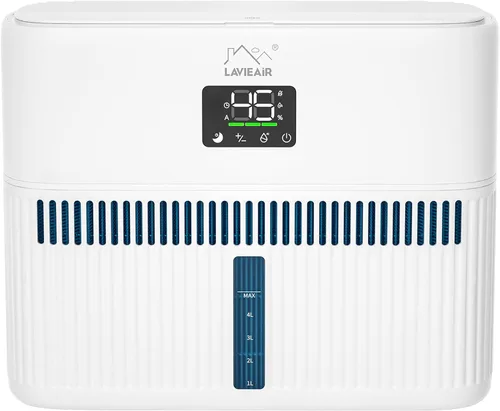 LAVIEAIR Humidificadores evaporativos inteligentes para dormitorio, sala de estar, guardería, habitación grande de hasta 550 pies cuadrados, tanque