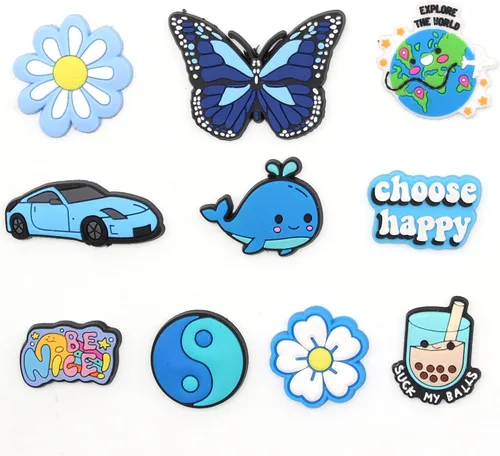 Miniatura 3 de Lbsidiety Cute Cartoon shoe charms PVC shoe Decoration for DIY clog Sandals Bracelets kid girls boy Teen Party Favor Gifts