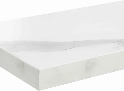 Miniatura 4 de SAFAVIEH Home Collection Yuriko - Espejo de pared decorativo con arco de 24 x 36 pulgadas con estante para dormitorio, sala de estar, baño, entrada