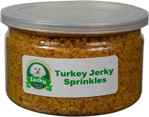 Miniatura 9 de Lucky Premium - Gránulos de atún – Decoración de comida para perros hecha con atún real, condimento para añadir sabor a cada comida (16 onzas)