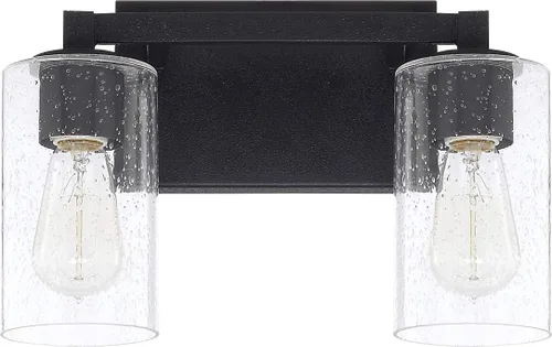 Miniatura 30 de Capital Lighting 621111PN-426 - Lámpara de pared de cristal transparente de mediados de siglo, 1 luz de 100 vatios, 10 pulgadas de alto x 6 pulgadas