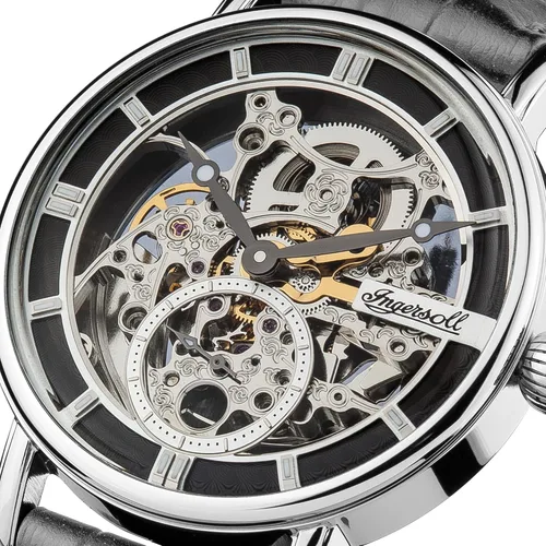 Miniatura 2 de Ingersoll I00402 - Reloj analógico para hombre, color gris, gris, Reloj automático